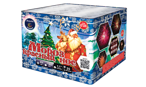  Батарея салютов Мороз Красный Нос  в Элисте