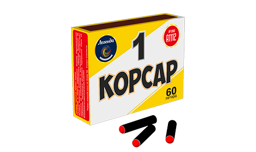  Петарды Корсар 1 в пленке  в Элисте
